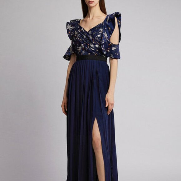 NWT Authentic Self Portrait Blue Star Embellished - Picture 3 of 4